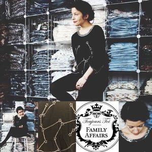 Toujours Toi Family Affairs Beaded Tunic Dress Top